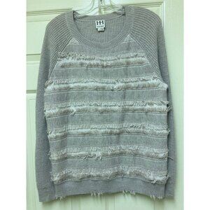 Haute Hippie Tan Fringe Sweater Size Large